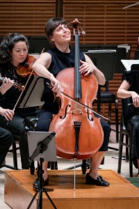 Carnegie Hall, Performing Anna Clyne's "Shorthand" for cello and orchestra with The Knights 